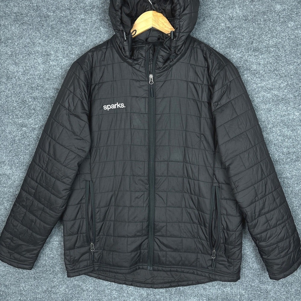 Fossa Microburst Puffer Jacket Mens Large Insulated Removable Hood